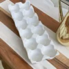Inspire Me! Home Decor White Ceramic Egg Tray KITCHEN 1 Inspire Me! Home Decor White Ceramic Egg Tray KITCHEN