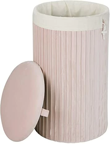 Inspire Me! Home Decor Lydia Pleated Hamper (3 Colors) 10 Inspire Me! Home Decor Lydia Pleated Hamper (3 Colors)