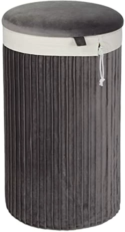 Inspire Me! Home Decor Lydia Pleated Hamper (3 Colors) 6 Inspire Me! Home Decor Lydia Pleated Hamper (3 Colors)