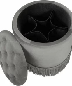 Inspire Me! Home Decor OTTOMANS Serena Storage Ottoman (2 Colors)