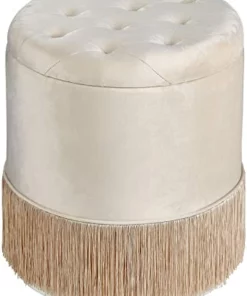 Inspire Me! Home Decor OTTOMANS Serena Storage Ottoman (2 Colors)