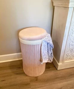 Inspire Me! Home Decor Lydia Pleated Hamper (3 Colors) 15 Inspire Me! Home Decor Lydia Pleated Hamper (3 Colors)