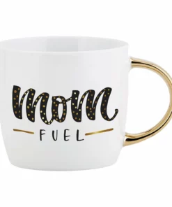 Inspire Me! Home Decor Gold Mom Fuel Mug