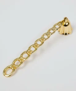 Inspire Me! Home Decor Gold Snuffer With Chain Links Design