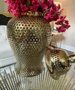 Inspire Me! Home Decor Oversized Gold Ginger Jar With Lid 9 Inspire Me! Home Decor Oversized Gold Ginger Jar With Lid