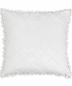 Cloud9d PILLOWS, RUGS, & THROWS Diamond White Pillow - 20" X 20"