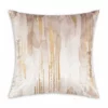 Cloud9d PILLOWS, RUGS, & THROWS Elise Ivory And Gold Pillow - 20" X 20" 2 Cloud9d PILLOWS, RUGS, & THROWS Elise Ivory And Gold Pillow - 20" X 20"