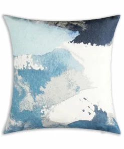 Cloud9d Digital Printed Fabric Pillow W/ Rose Gold Metallic Print (2 Colors) - Style 1 - 18" X 18" PILLOWS, RUGS, & THROWS