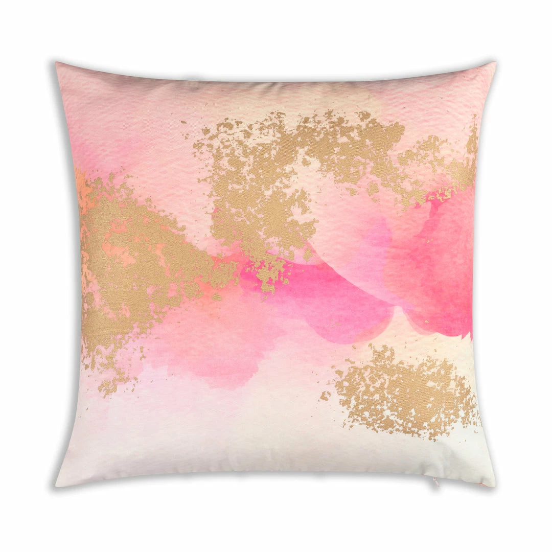 Cloud9d Digital Printed Fabric Pillow W/ Rose Gold Metallic Print (2 Colors) - Style 1 - 18" X 18" PILLOWS, RUGS, & THROWS 4 Cloud9d Digital Printed Fabric Pillow W/ Rose Gold Metallic Print (2 Colors) - Style 1 - 18" X 18" PILLOWS, RUGS, & THROWS