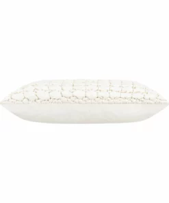 Cloud9d PILLOWS, RUGS, & THROWS Serena Beige Pillow - 20" X 20"