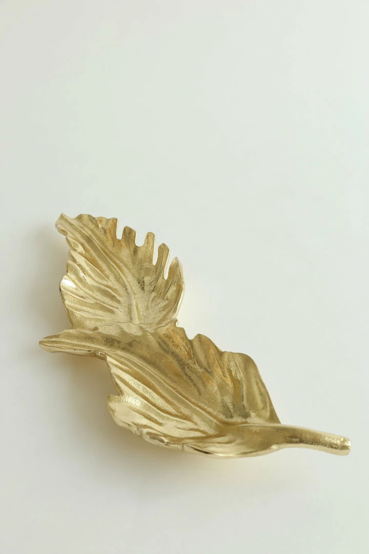 Inspire Me! Home Decor Double Metal Leaf Tray (2 Colors) 8 Inspire Me! Home Decor Double Metal Leaf Tray (2 Colors)