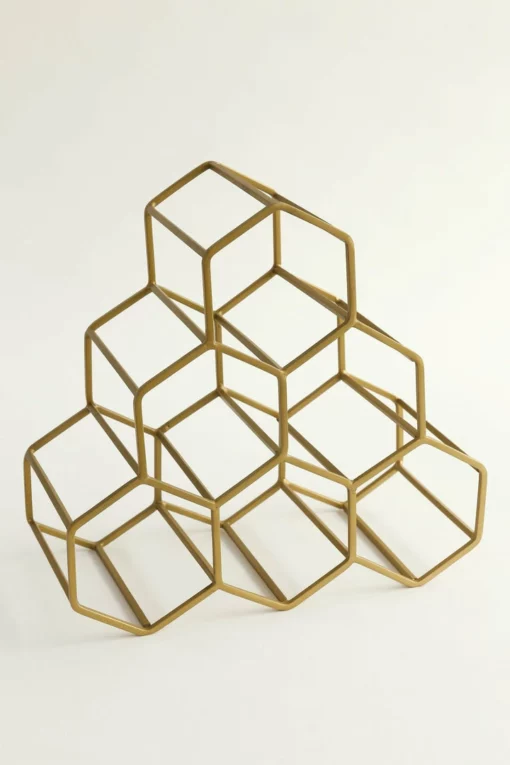Inspire Me! Home Decor Hexagon Storage Rack