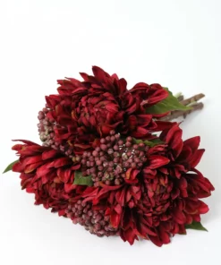 Inspire Me! Home Decor Burgundy Mum And Berry Bundle