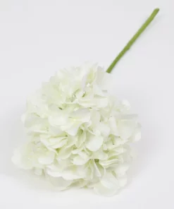 Inspire Me! Home Decor Floral Stems 18.5" Cream Victorian Hydrangea Stem