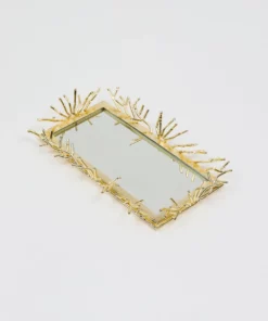 Inspire Me! Home Decor Rectangular Decorative Mirror Tray