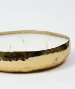 Inspire Me! Home Decor Gold 6 Wick Hammered Candle 10 Inspire Me! Home Decor Gold 6 Wick Hammered Candle