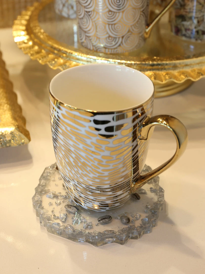 Inspire Me! Home Decor Stone Resin Coffee Bean Coaster (2 Colors) 7 Inspire Me! Home Decor Stone Resin Coffee Bean Coaster (2 Colors)