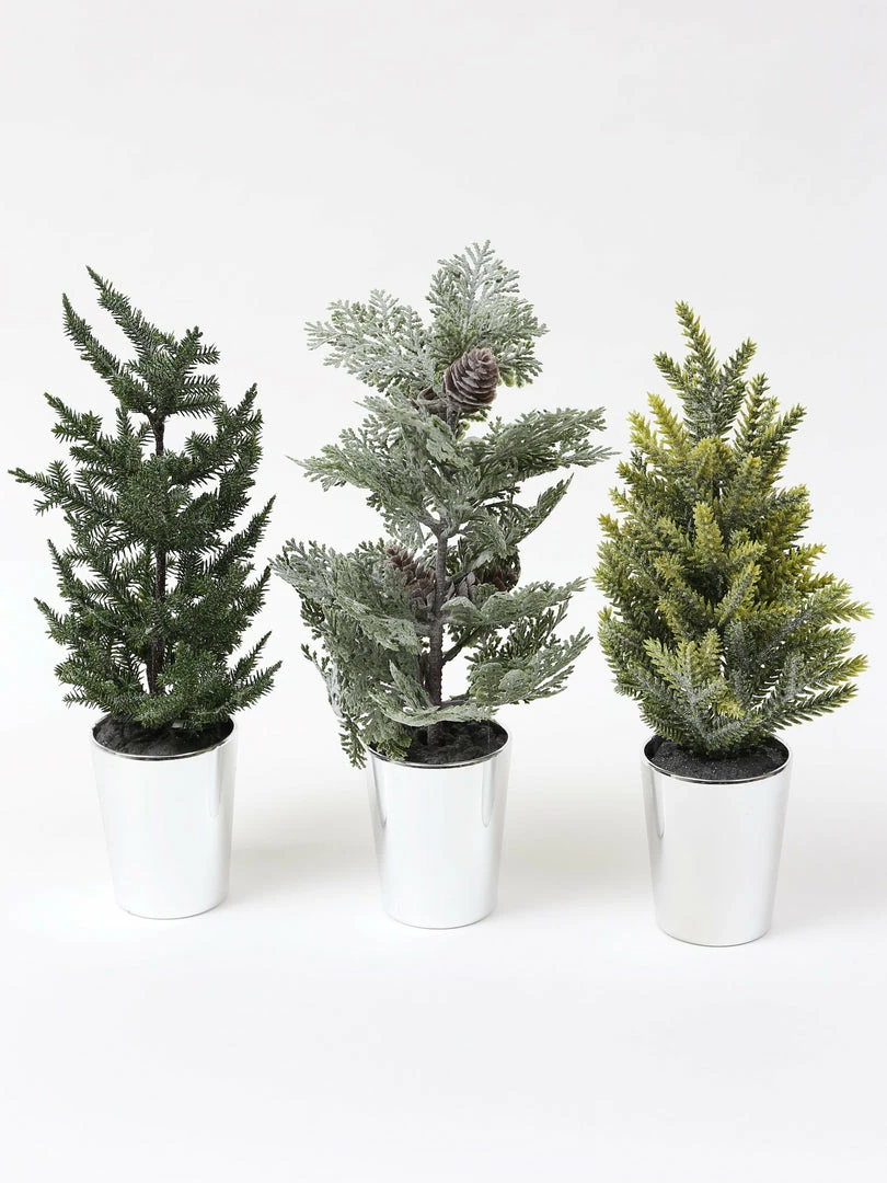 Inspire Me! Home Decor Potted Pine Tree (3 Styles) 4 Inspire Me! Home Decor Potted Pine Tree (3 Styles)