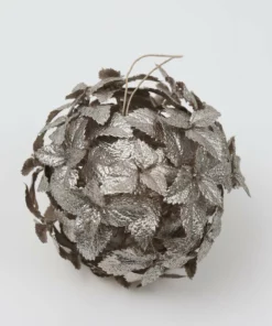 Inspire Me! Home Decor Gold Leaf Orb Ornaments (2 Colors) 10 Inspire Me! Home Decor Gold Leaf Orb Ornaments (2 Colors)