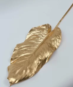 Inspire Me! Home Decor 39" Metallic Gold Leaf Stem/Spray