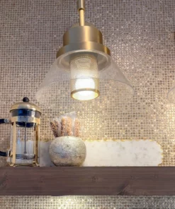 Inspire Me! Home Decor Long Marble Oval Tray