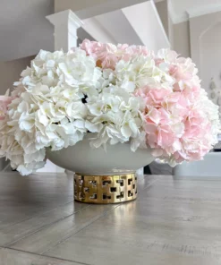 Inspire Me! Home Decor Extra Large White Ceramic Bowl With Gold Cutout Detail 8 Inspire Me! Home Decor Extra Large White Ceramic Bowl With Gold Cutout Detail