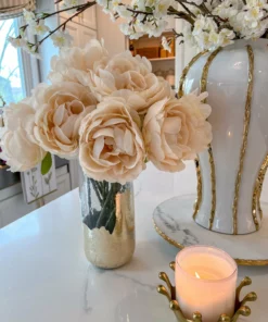 Inspire Me! Home Decor Gold Crown Candle Holder