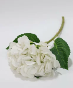 Inspire Me! Home Decor Floral Stems Real Touch White Hydrangea Stem