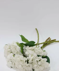 Inspire Me! Home Decor Floral Stems Real Touch White Hydrangea Stem