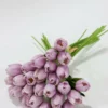 Inspire Me! Home Decor Real Touch Purple Tulip Bundle (3 Shades)