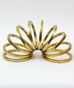 Inspire Me! Home Decor Gold Slinky Decor