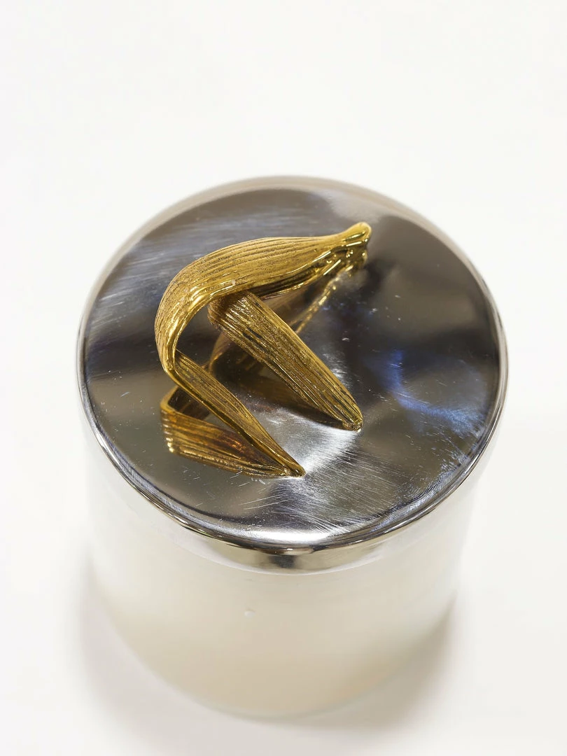 Inspire Me! Home Decor Silver And Gold Detailed Lid Candle- Unscented (6 Styles) 15 Inspire Me! Home Decor Silver And Gold Detailed Lid Candle- Unscented (6 Styles)