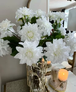 Inspire Me! Home Decor Real Touch Dahlia Stem (2 Colors)