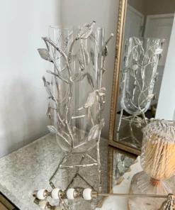 Inspire Me! Home Decor Branch Vase With Clear Glass Insert (2 Colors)