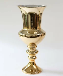 Inspire Me! Home Decor Detailed Stem Vase (2 Colors & 2 Sizes)