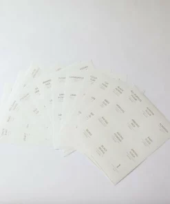 Inspire Me! Home Decor Gold Pantry Labels