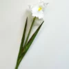 Inspire Me! Home Decor Real Touch White Iris Stem