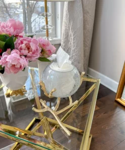 Inspire Me! Home Decor Large Branch Vase With Crackled Glass (2 Colors)