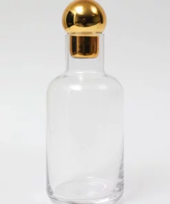 Inspire Me! Home Decor Decanter With Gold Round Top (2 Sizes)