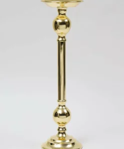 Inspire Me! Home Decor Gold Bead Detailed Candleholder (3 Sizes)