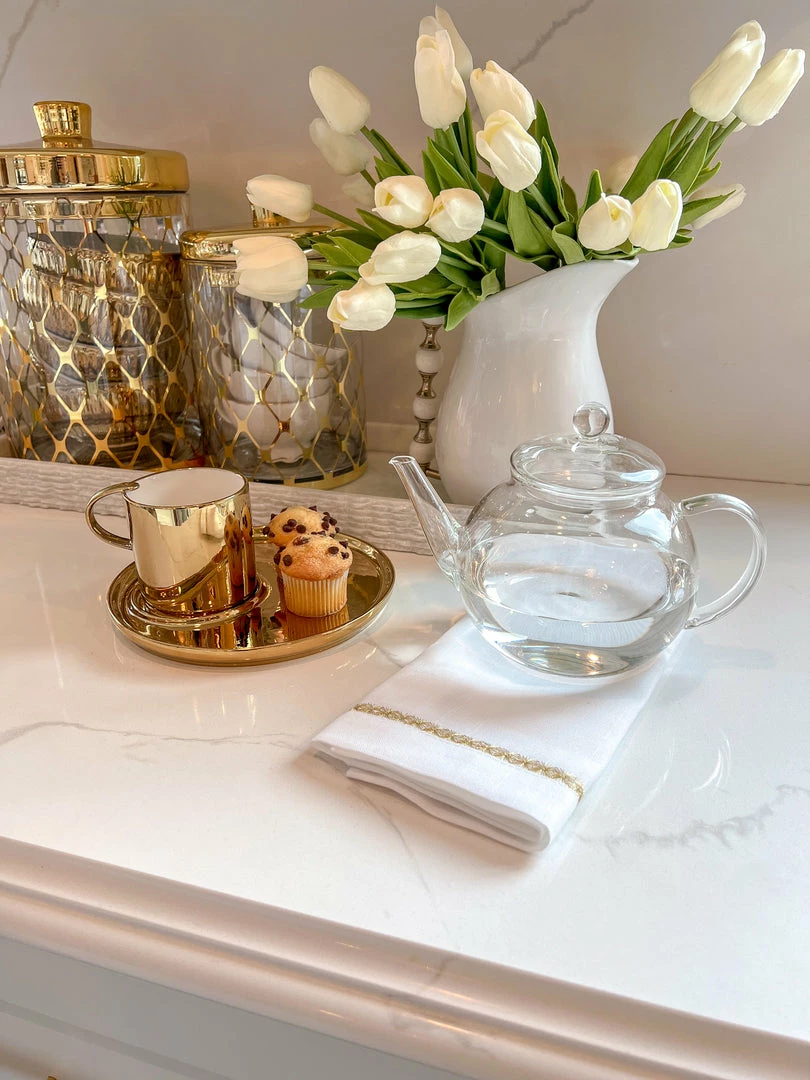 Inspire Me! Home Decor Glass Teapot With Loose Tea Infuser KITCHEN 4 Inspire Me! Home Decor Glass Teapot With Loose Tea Infuser KITCHEN