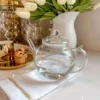 Inspire Me! Home Decor Glass Teapot With Loose Tea Infuser KITCHEN