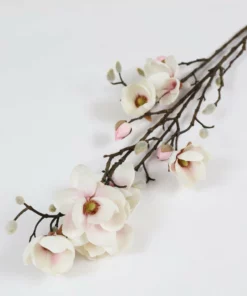 Inspire Me! Home Decor Cream Magnolia Branch Stem
