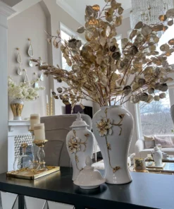 Inspire Me! Home Decor Gold Ivy Stem