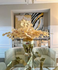 Inspire Me! Home Decor 33" Beige Eucalyptus Stem