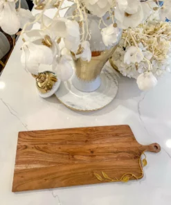 Inspire Me! Home Decor Large Wood Charcuterie Board Leaf Design (2 Styles) 13 Inspire Me! Home Decor Large Wood Charcuterie Board Leaf Design (2 Styles)
