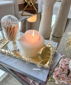 Inspire Me! Home Decor Rectangular Decorative Mirror Tray