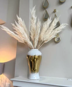 Inspire Me! Home Decor 46" White Pampa Stem Floral Stems
