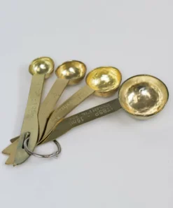 Inspire Me! Home Decor Gold Textured Measuring Spoons