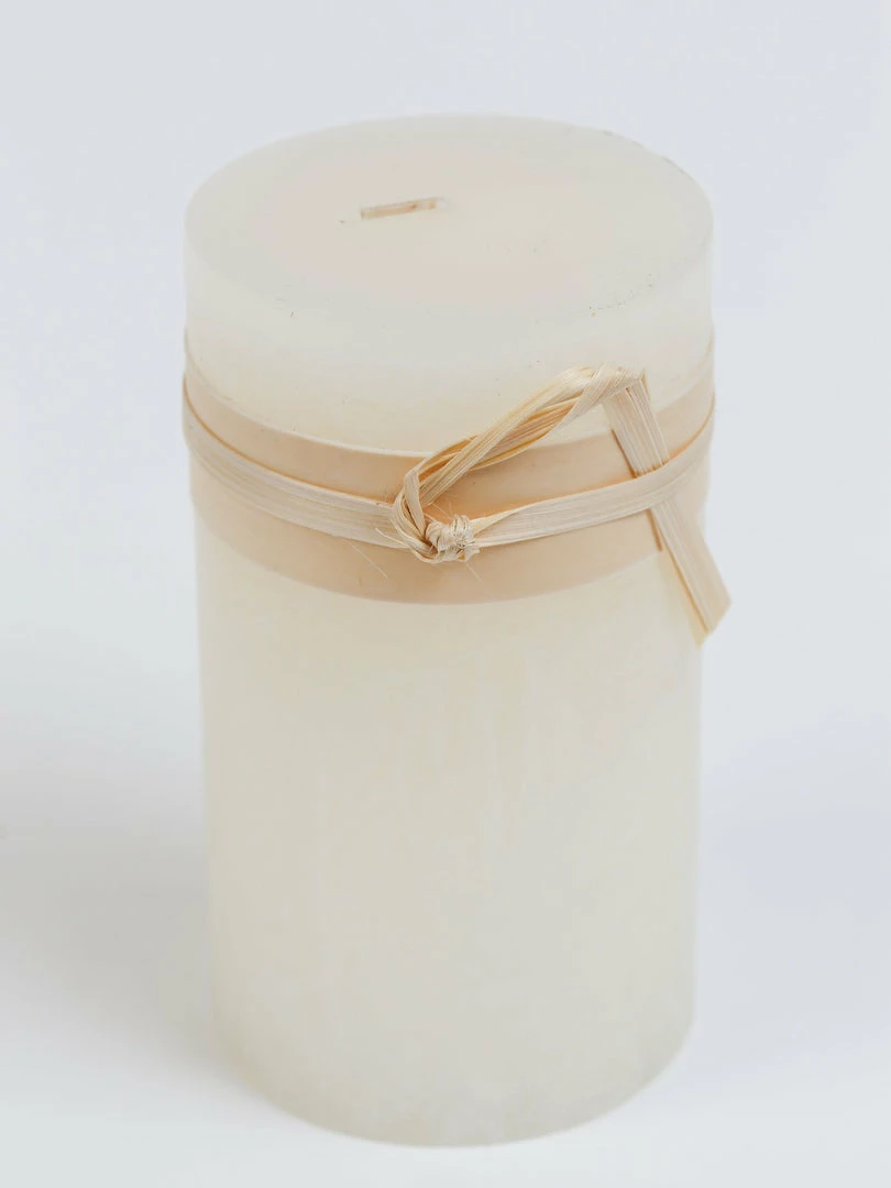 Inspire Me! Home Decor Cream Textured Pillar Candle (2 Sizes) 5 Inspire Me! Home Decor Cream Textured Pillar Candle (2 Sizes)